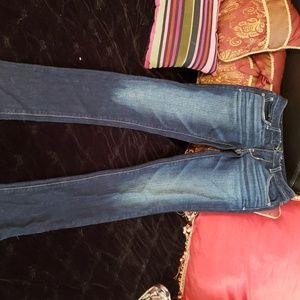 America Eagle 00 Skinny Blue Jean's